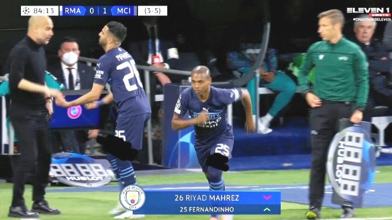 تفلسف غوارديولا فأخرج محرز فأُقصي مانشستر سيتي