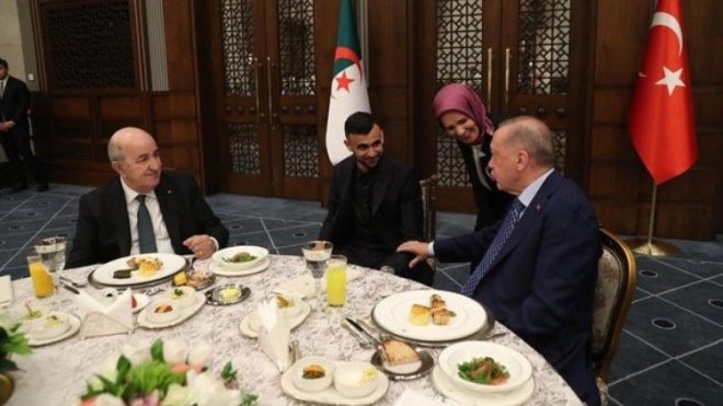 غزال في حضرة الرّئيسَين تبون وأردوغان