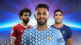 محرز.. العربي الأكثر تتويجا بالألقاب ويتفوّق على صلاح وحكيمي