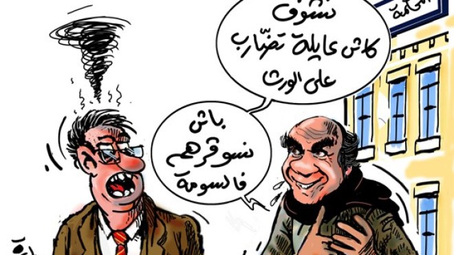 تجار أغراض الموتى وممتلكات المتنازعين.. يتخذون من المحاكم سوقا لهم