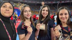 نتائج تاريخية للمنتخب الوطني للكاراتي دو في الدوري العالمي بمصر