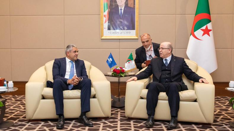 الوزير الأول يستقبل الأمين العام لمنظمة السياحة العالمية