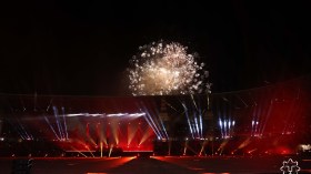 منصات التواصل تلتهب احتفاء بنجاح افتتاح ألعاب البحر المتوسط