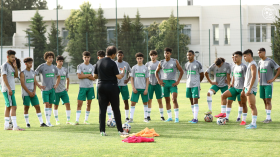 منتخب أقل من 18 سنة في  أول امتحان لطرد الشكوك