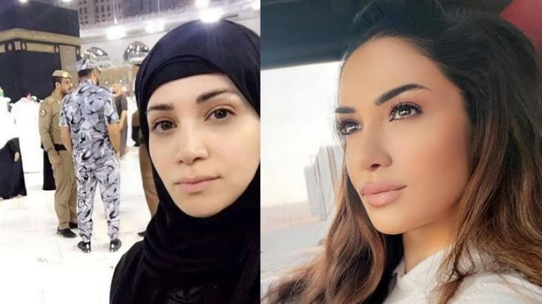 ديانا حداد بالحجاب أمام الكعبة… ومدير أعمالها يصرح: “اعتنقت الإسلام منذ سنوات”