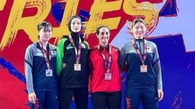 ابنة سعيدة “كريمة مكاوي” تهدي الجزائر الميدالية الذهبية في رياضة الكاراتي دو