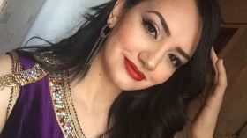 الممثلة بشرى عقبي في حوار عفوي لمجلة الشروق العربي