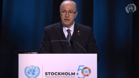 بن عبد الرحمان في قمة ستوكهولم: الجزائر اعتمدت 5 مخططات لحماية البيئة