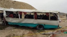 عين تموشنت.. وفاة ثلاثة أشخاص في انقلاب حافلة لنقل المسافرين
