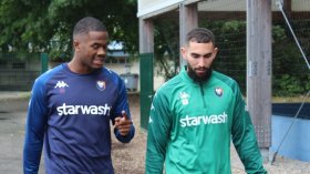 الحارس ماندريا يخوض أوّل حصّة تدريبية مع فريقه الجديد