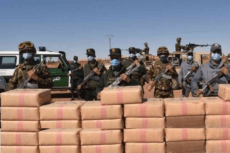 Mise en échec d’introduction d’énormes quantités de drogue par les frontières marocaines