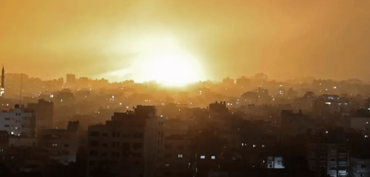 Frappes aériennes de l’armée d’occupation sioniste sur Ghaza