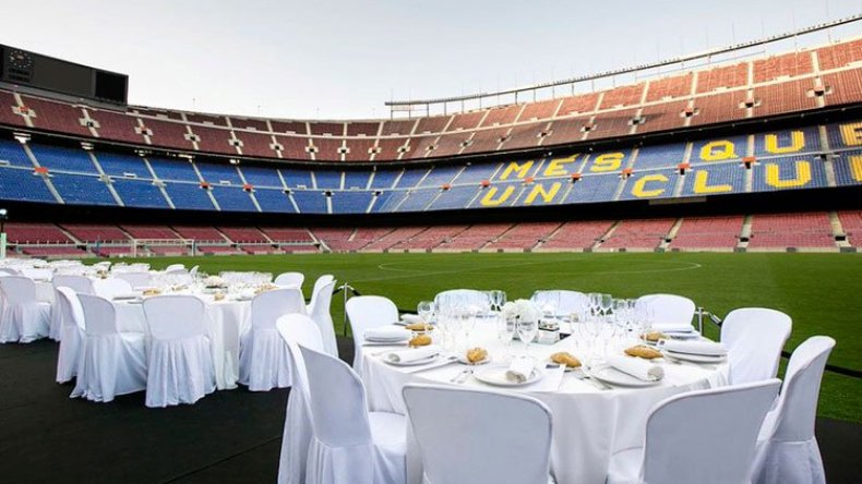 برشلونة يفتح “كامب نو” لإقامة حفلات الزفاف