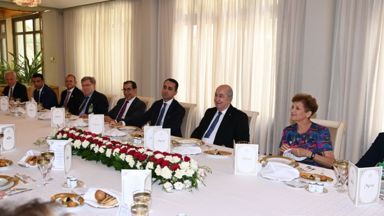 بالصور.. الرئيس تبون يقيم مأدبة غداء على شرف رئيس الوزراء الإيطالي