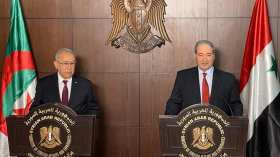 لعمامرة يجري محادثات ثنائية على انفراد مع نظيره السوري