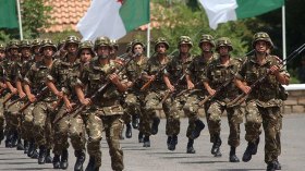 استعراض عسكري غير مسبوق لجميع القوات الأمنية