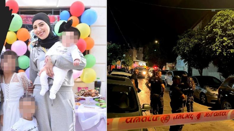 معلمة فلسطينية تتلقى 6 رصاصات أمام بناتها الثلاث