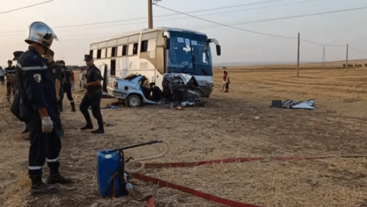 Sidi Bel-Abbès: Huit morts dans un accident de la circulation