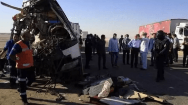 25 morts dans un accident de car en Égypte