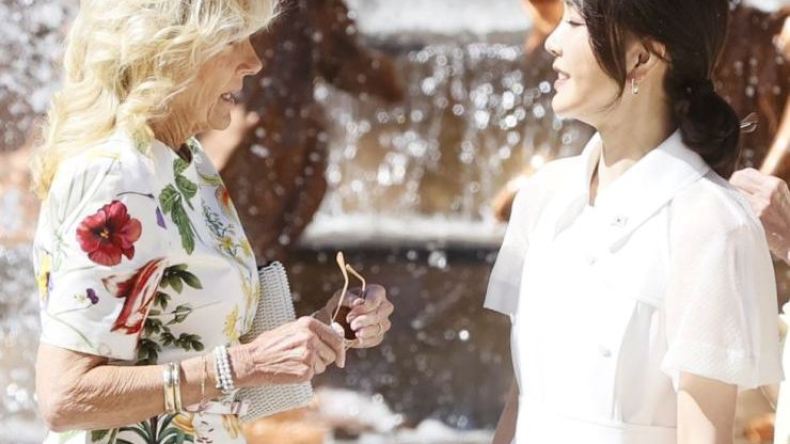 بماذا نصحت زوجة الرئيس الأمريكي نظيرتها الكورية الجنوبية؟