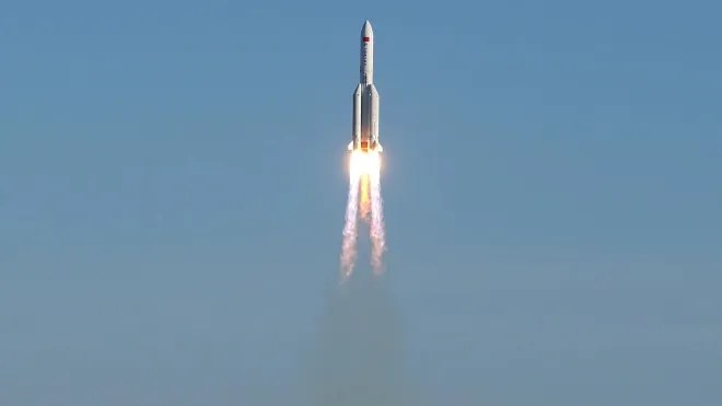 La fusée chinoise s’es désintégrée au-dessus de l’océan indien