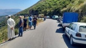 جيجل: وفاة شخصين في حادث سقوط سيارة من منحدر صخري