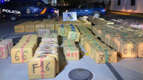 بعد حادثة الغواصات.. إسبانيا تضبط كمية ضخمة من الحشيش المغربي