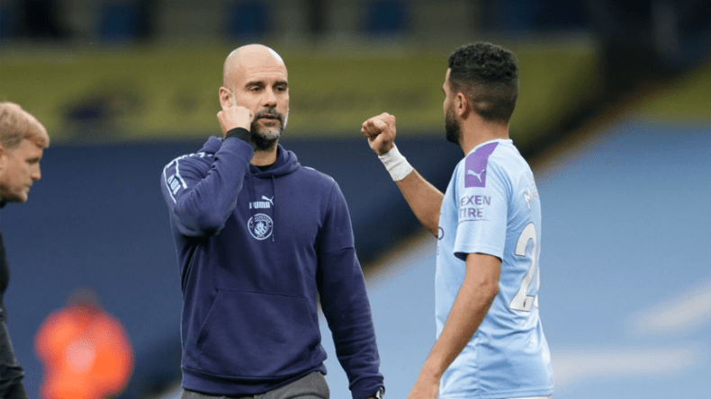 نجم إنجليزي يقدم هذه النصيحة لغوارديولا بخصوص محرز