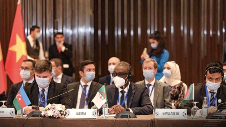 حيداوي بقمة عدم الانحياز بأذربجان