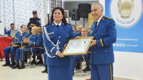 تنصيب عميد أول للشرطة خديجة قوادرية بوجلطية رئيسة لأمن عين تموشنت