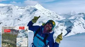 سقوط مميت لبطلة العالم في التزلج على الجليد في جبال الألب