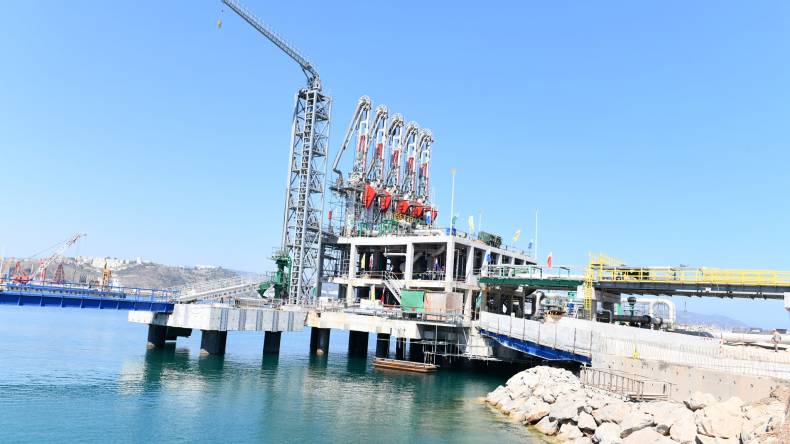 سوناطراك: هذه نسبة تقدم أشغال توسعة الميناء البترولي الجديد بسكيكدة