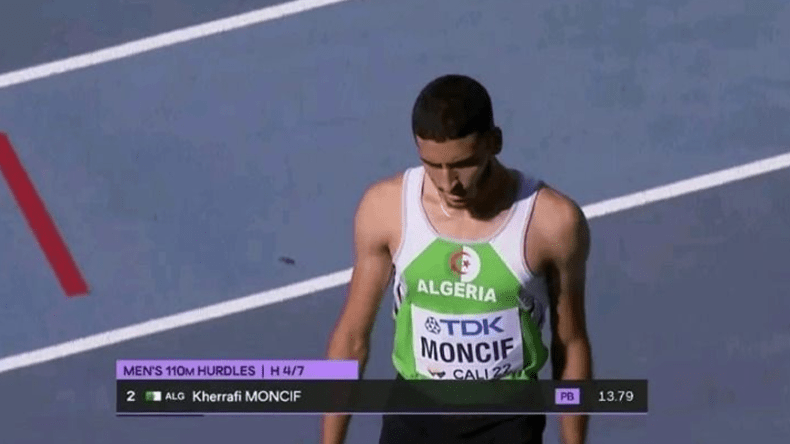 تأهل الجزائري منصف خورافي إلى نصف نهائي لسباق 110م حواجز