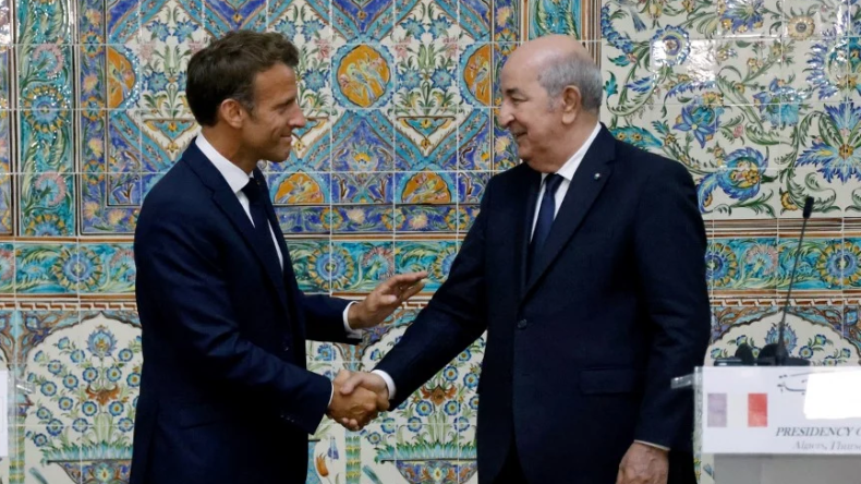 ماكرون والغاز