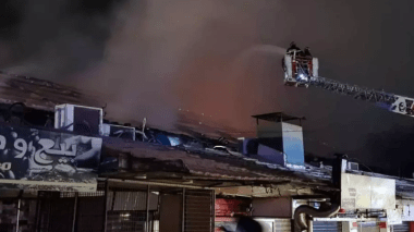 Sétif: Le marché couvert ravagé par un incendie