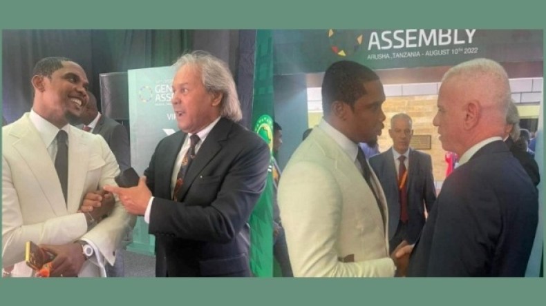 الكاميروني إيتو يتصالح مع مسؤولي الكرة الجزائرية