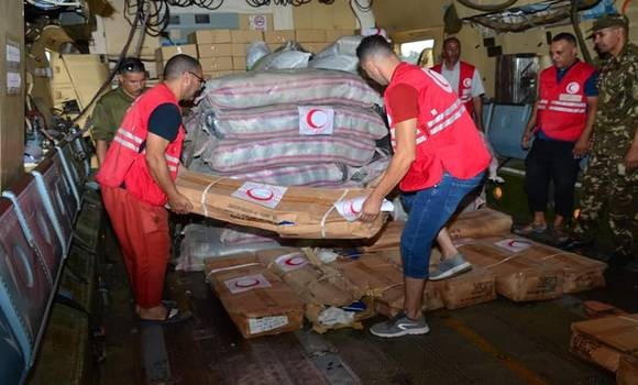 Envoi d’aides humanitaires au Sénégal suite aux inondations dans ce pays