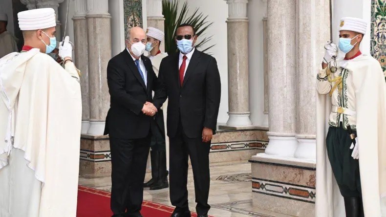 Le président Tebboune accueille le Premier ministre éthiopien