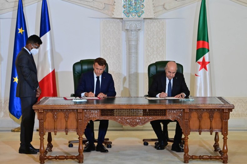 Visite de Macron en Algérie: volonté commune d’instaurer un partenariat renouvelé