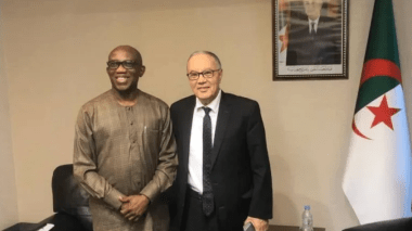 Belani’s Meeting With the AU-PAPS Commissioner to Discuss the Decolonization of Western Sahara