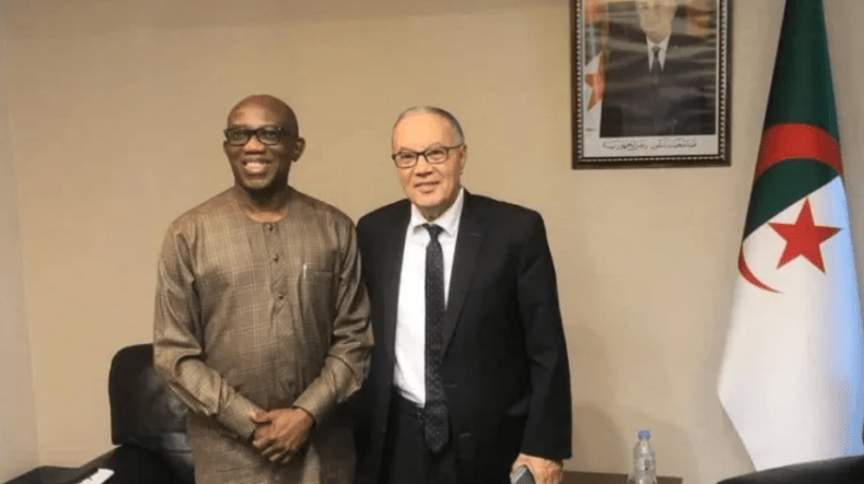 Belani’s Meeting With the AU-PAPS Commissioner to Discuss the Decolonization of Western Sahara