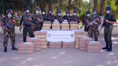 Tentatives d’introduction de 129 kg de kif traité a travers les frontières avec le Maroc déjouées
