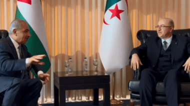 Aimene Benabderrahmane Meets With His Palestinian Counterpart In Turkey