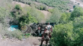 هلاك 5 مصطافين وجرح 14 آخرين في انحراف حافلة بسكيكدة