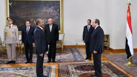 السيسي يستقبل سفير إثيوبيا الجديد في القاهرة