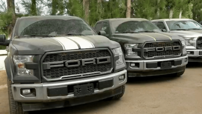 بالفيديو.. استرجاع 57 مركبة فاخرة من سيارات طحكوت