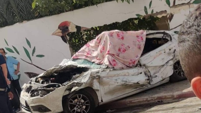 فقدت فراملها.. شاحنة تصطدم بـ 6 سيارات بخرايسية (فيديو)