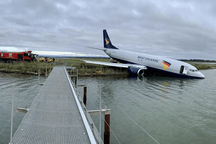 PHOTOS: L’aéroport de Montpellier fermé après la sortie de piste d’un avion