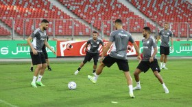 بِالصور: آخر حصّة تدريبية لـ “الخضر”