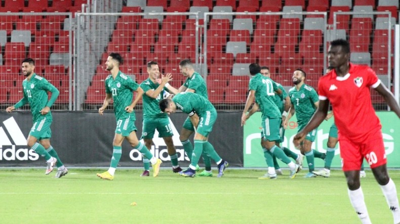 فوز المنتخب المحلّي الجزائري